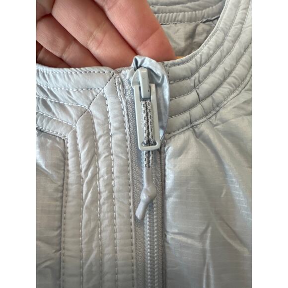 Free People NWT Light As A Feather Packable Tunic Liner Ice Grey Size M - Picture 8 of 13